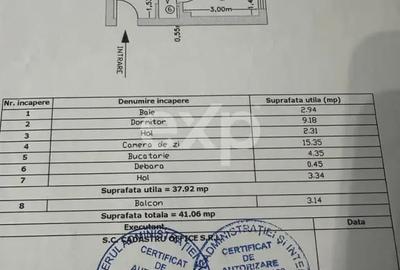 Apartament cu 2 camere semidecomandat în Rolast