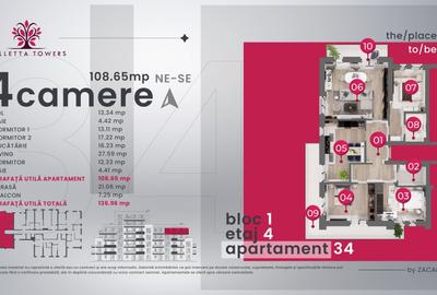 Apartament cu 4 camere decomandat în Central - 2