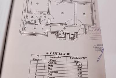 Apartament cu 3 camere decomandat în Central