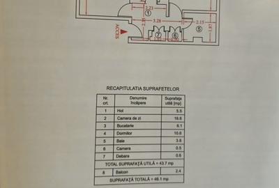 Apartament cu 2 camere decomandat în 9 Mai - 4