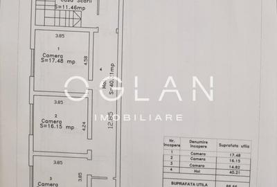 Apartament cu 3 camere decomandat în Turnișor - 2