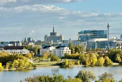 Apartament cu 3 camere semidecomandat, mobilat în Băneasa
