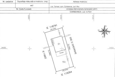 Casă cu 4 camere în Tamași - 1