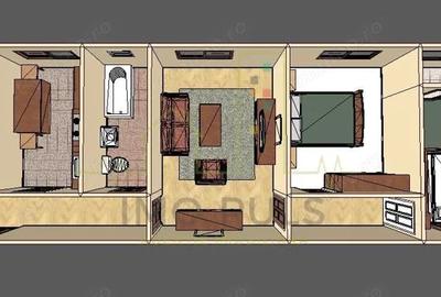 Apartament cu 4 camere semidecomandat, mobilat în Circumvalațiunii - 3