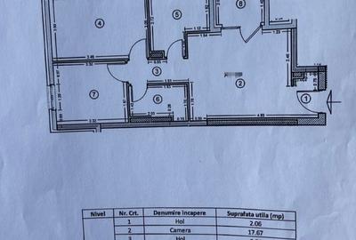 Apartament cu 3 camere în Șega