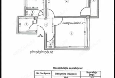 Apartament cu 2 camere decomandat, mobilat în Giurgiului - 1