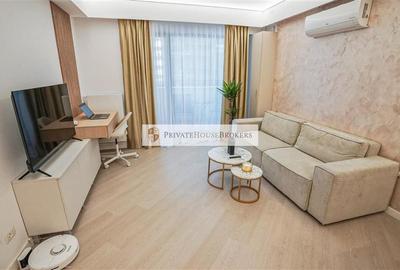 Apartament cu 2 camere semidecomandat, mobilat în Pipera