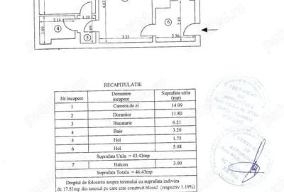 Apartament cu 2 camere semidecomandat în Independenței - 7