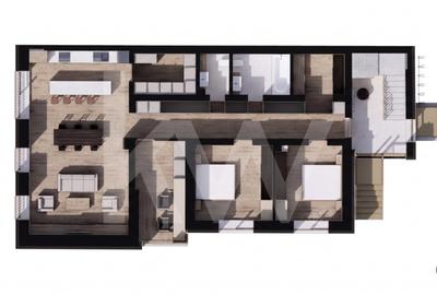 Casă individuală cu 8 camere cu Teren 812 Mp în Central - 14