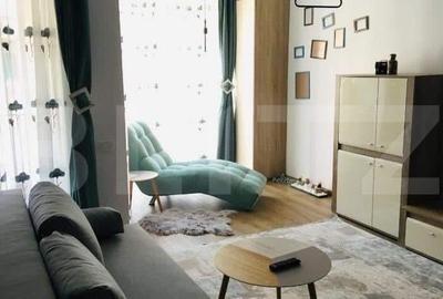 Apartament cu 2 camere semidecomandat, mobilat în Bună Ziua