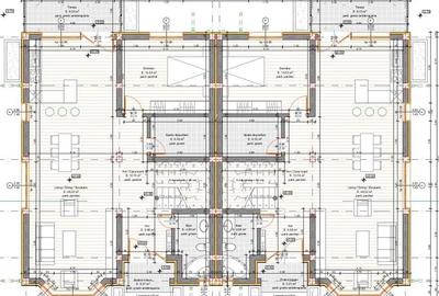 Duplex cu 5 camere cu Canalizare în Exterior Sud - 9