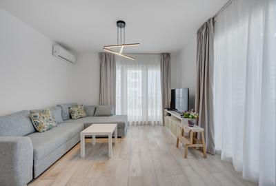 Apartament cu 2 camere decomandat, mobilat în Mogoșoaia