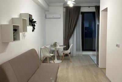 Apartament cu 2 camere semidecomandat, mobilat în Groapa