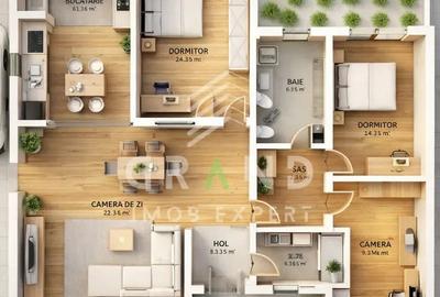 Casă cu 4 camere cu Teren 800 Mp în Tureni