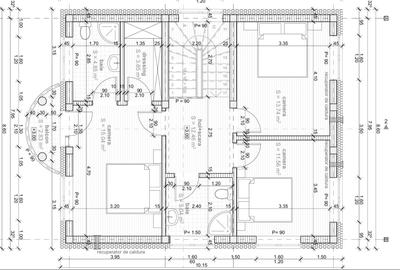 Casă individuală cu 3 camere cu Canalizare în Exterior Est - 10