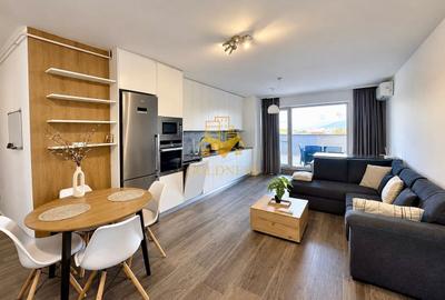 Apartament cu 2 camere semidecomandat în Central