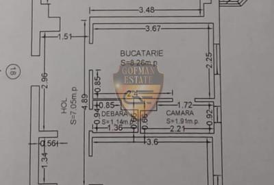 Apartament cu 2 camere decomandat, mobilat în Tomis Nord - 9
