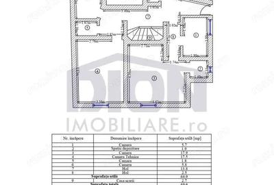 Casă cu 3 camere cu Teren 95 Mp în Unirii - 3