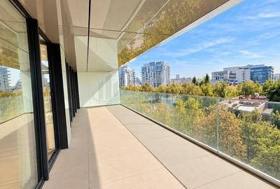 Apartament cu 3 camere semidecomandat, mobilat în Herăstrău