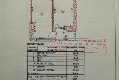 Apartament cu 2 camere, mobilat în Militari