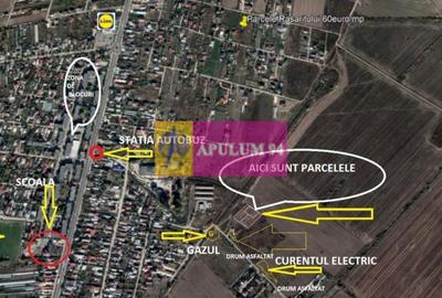 Teren Construcții intravilan de 524 mp, în 1 Decembrie - 5