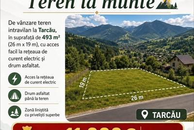Teren de 493 mp, în Central