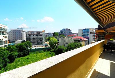 Penthouse cu 5 camere semidecomandat, mobilat în Herăstrău - 4