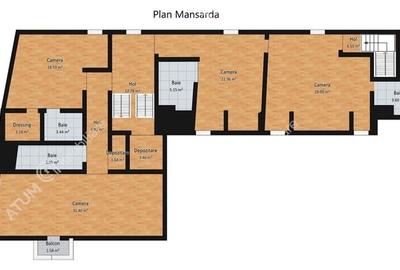 Vila 10 camere fiecare cu baie proprie in zona Central Istorica Sibi Vila 10 camere fiecare cu baie proprie in zona Central Istorica Sibi - 25