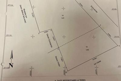 Teren de 429 mp, în Războieni