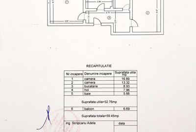Apartament cu 2 camere decomandat în Central - 9