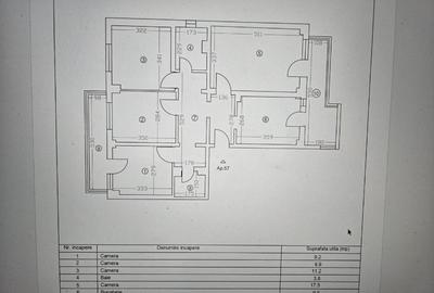 Ocazie!Apartament 4 camere - Faleza Nord Constanta - 300m de plaja - negociabil