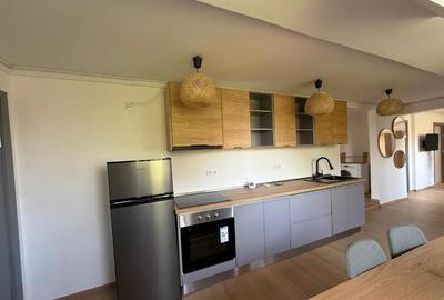 Apartament cu gradina la curte