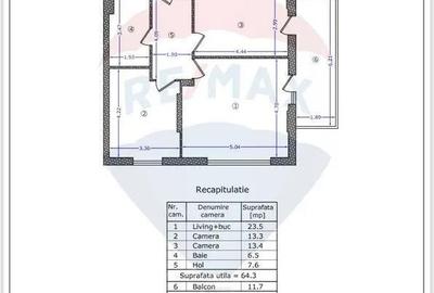 Apartament cu 3 camere decomandat în Periferie - 5