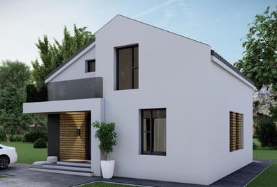 [PROIECT NOU] Casa individuala P+M - 3, 4 sau 5 camere - 2 bai - 3