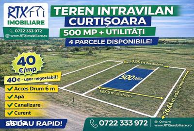 Teren de 500 mp, în Curtișoara - 2