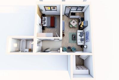 Apartament cu 2 camere în Sânpetru