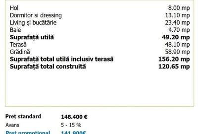 Apartament 2 camere parter curte  zona Grigorescu 72 mp - 2