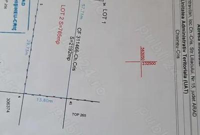 Teren de 785 mp, în Central - 1