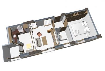 Apartament 2 camere tip A Whitestone Residence - 8