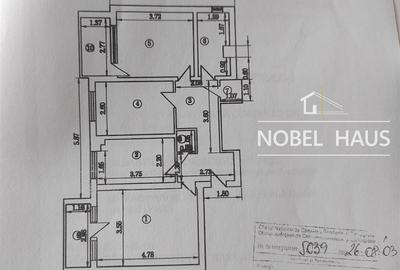 Apartament 3 camere, decomandat, etajul 3, Zona Gura Leului - 11