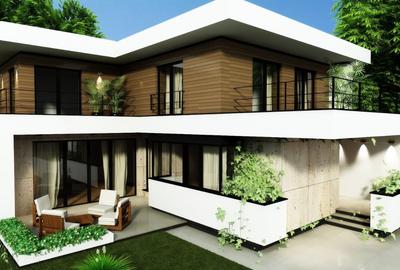 Vila noua cu arhitectura contemporana pe strada Domneasca - 1
