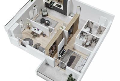 Apartament de vanzare Complex Nou | etaj 10/12 | 3 came - 10