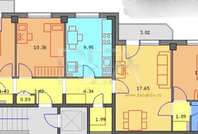 Apartament cu 4 camere semidecomandat, mobilat în Ghencea - 3