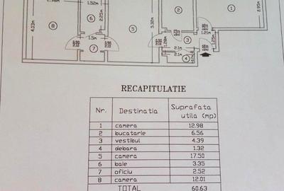 Apartament cu 3 camere în Dristor - 2