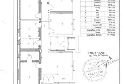 Casă cu 4 camere cu Teren 1000 Mp în Grădiștea - 2