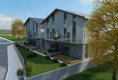 Duplex cu 5 camere cu Teren 250 Mp în Tărlungeni - 1