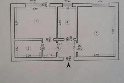 Apartament cu 2 camere decomandat, mobilat în Tătărași - 3