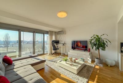 Apartament cu 2 camere semidecomandat, mobilat în Băneasa - 6