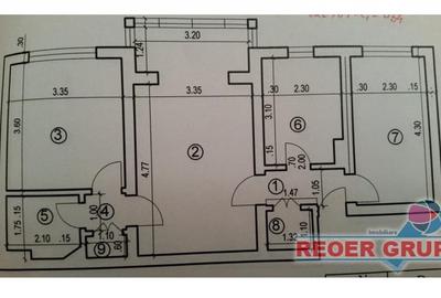 Apartament cu 3 camere semidecomandat în Nord - 12
