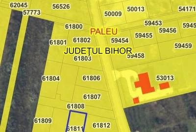 Teren intravilan -700 mp in Paleu, Bihor- intre padure si lac, cu PUZ aprobat - 4